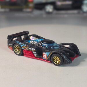 Hot Wheels 24 Ours Black Orange NEOM Le Mans Racer Loose Indonesia 2010